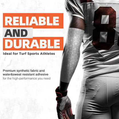 Clearance Sale OK TAPE Turf Tape Football 1 Roll, Extra Wide Kinesiology Tape, Protects Arm from Turf Burn Waterproof Flexible Super Sticky Athletic Tape (4 Inch X 30 Feet) Chestbinding Elbow Wraps