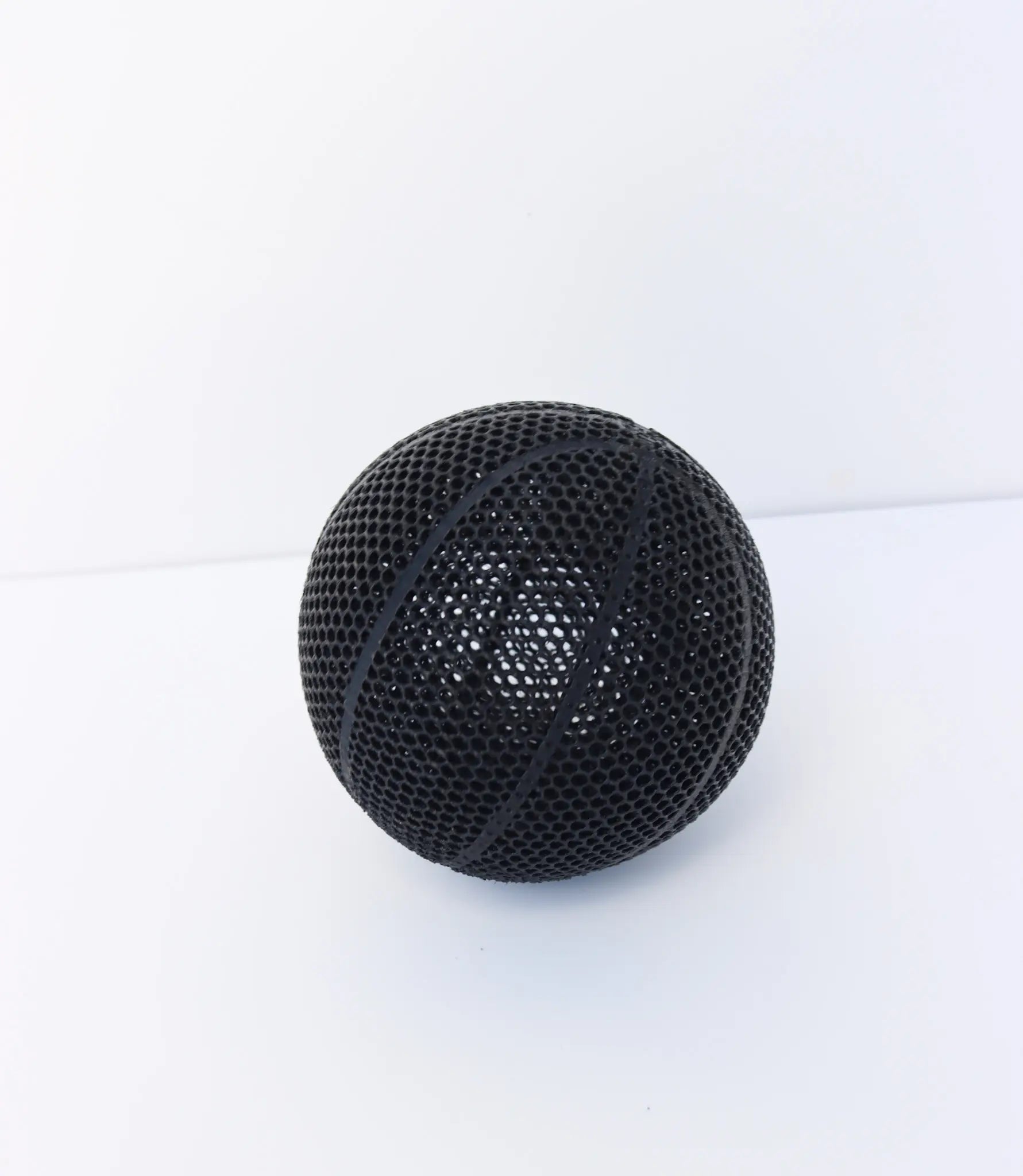 3D Printed - Airless Basketball Bounce Figurine