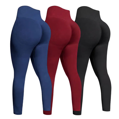 Rasmee Lycra Seamless Yoga Pants for Women, Supportive High-Waisted Tummy Control Leggings,Buttery Soft Stretchy Workout Tights, Sculpting Shapewear Fitness Leggings, Elasticity Slim Fit Gym Outfits, Athleisure Sporty Style Tights
