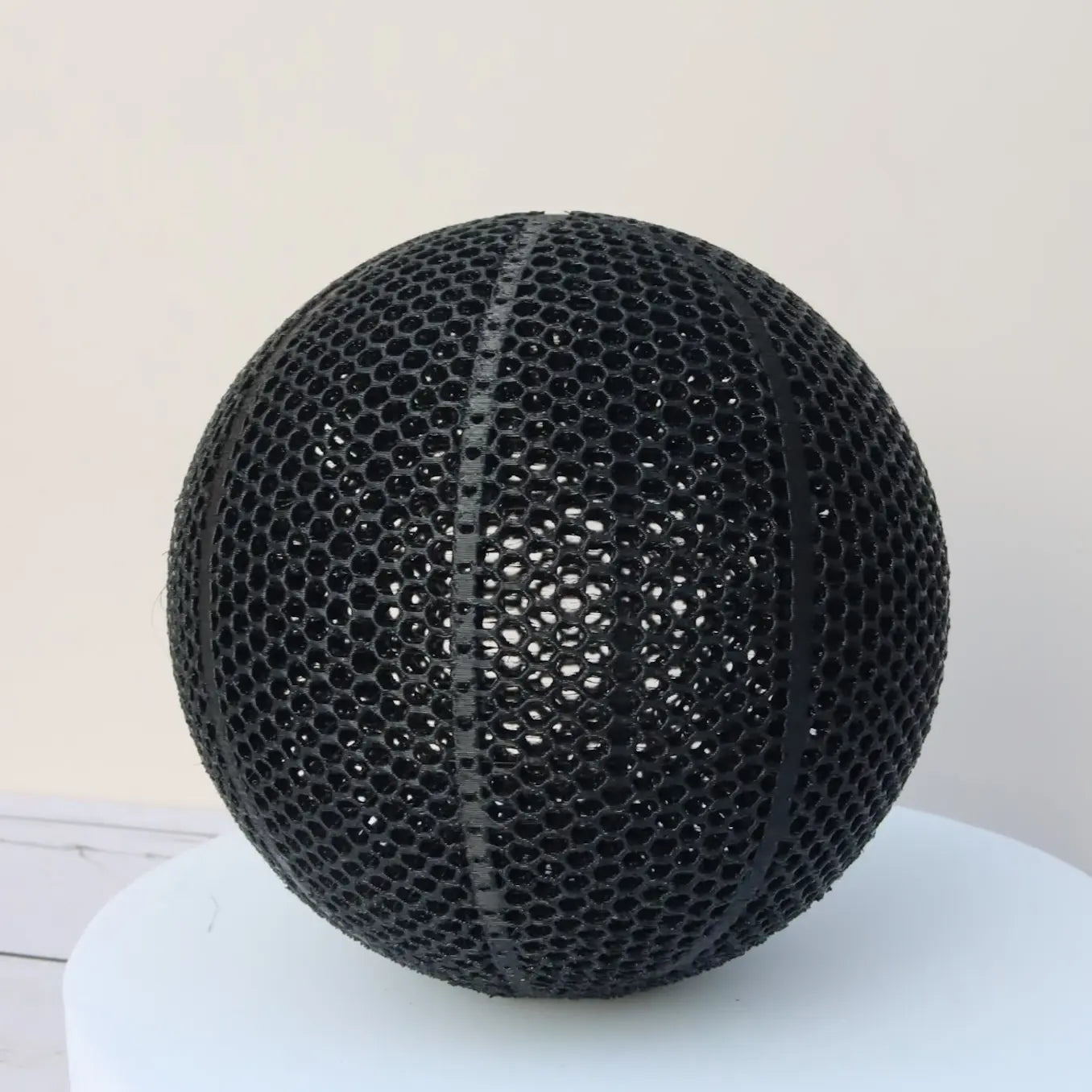 3D Printed - Airless Basketball Bounce Figurine