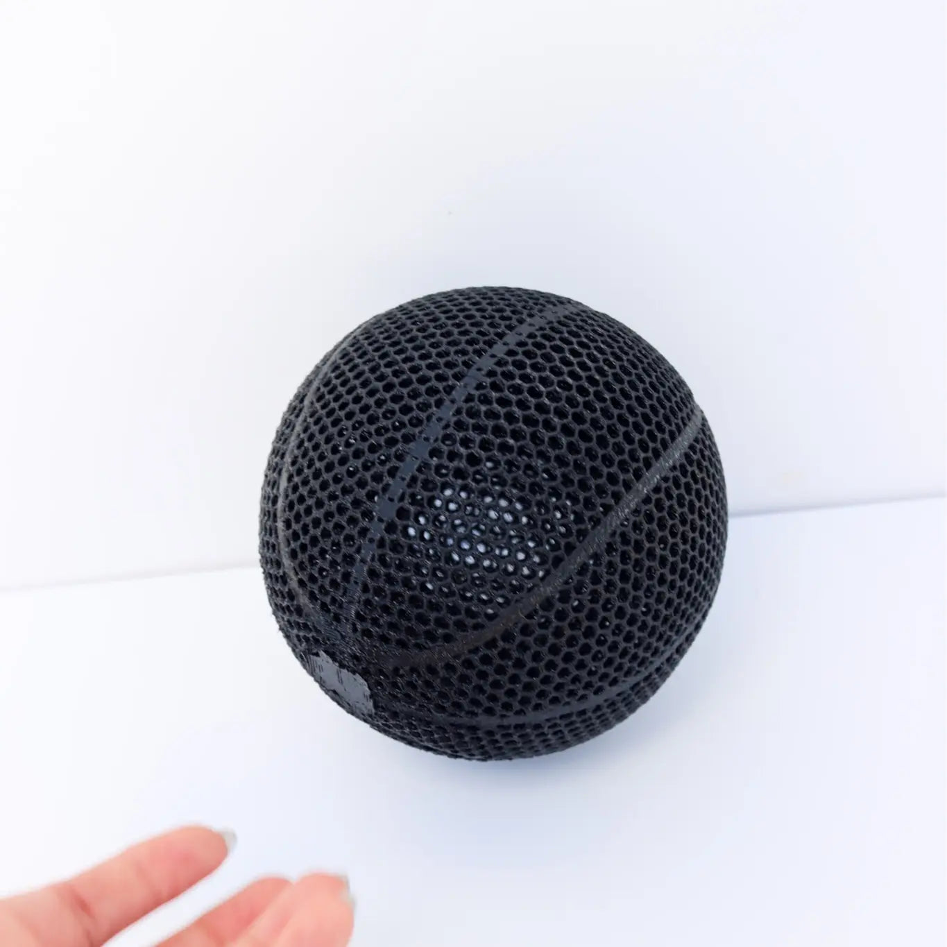 3D Printed - Airless Basketball Bounce Figurine