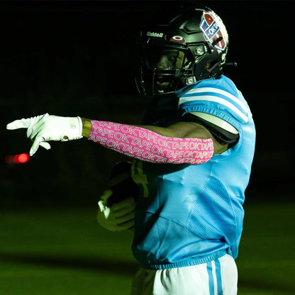 Clearance Sale OK TAPE Turf Tape Football 1 Roll, Extra Wide Kinesiology Tape, Protects Arm from Turf Burn Waterproof Flexible Super Sticky Athletic Tape (4 Inch X 30 Feet) Chestbinding Elbow Wraps